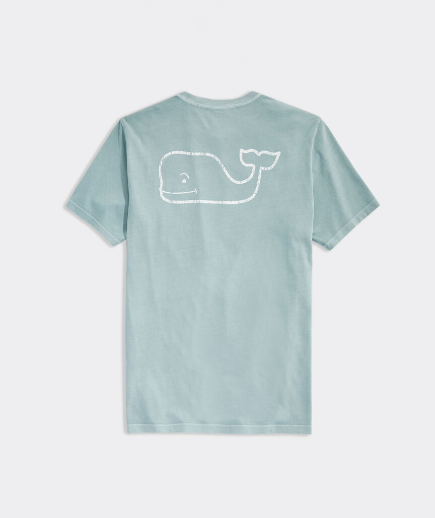 Shop Short-Sleeve Holiday Print Whale Pocket Tee at vineyard vines