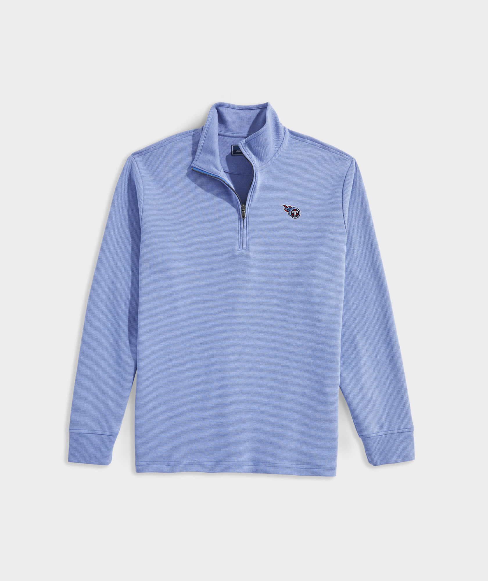 Shop Mens Saltwater Quarter-Zip - Tennessee Titans at vineyard vines