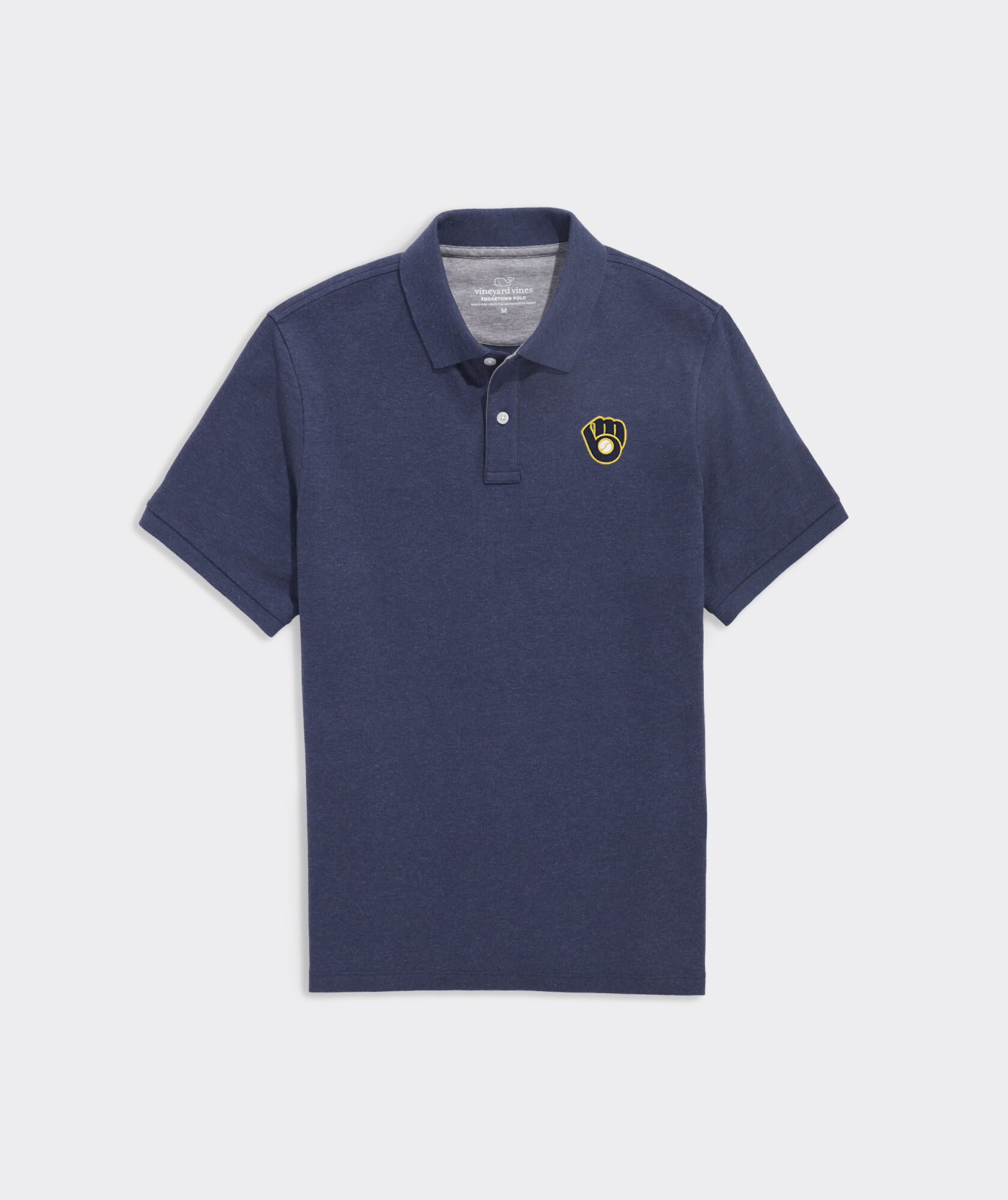 Shop Milwaukee Brewers Winstead Stripe Sankaty Polo at vineyard vines