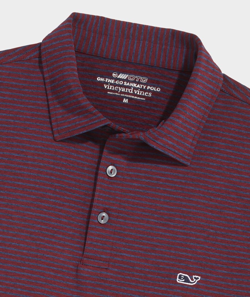 Bradley Stripe Sankaty Performance Polo