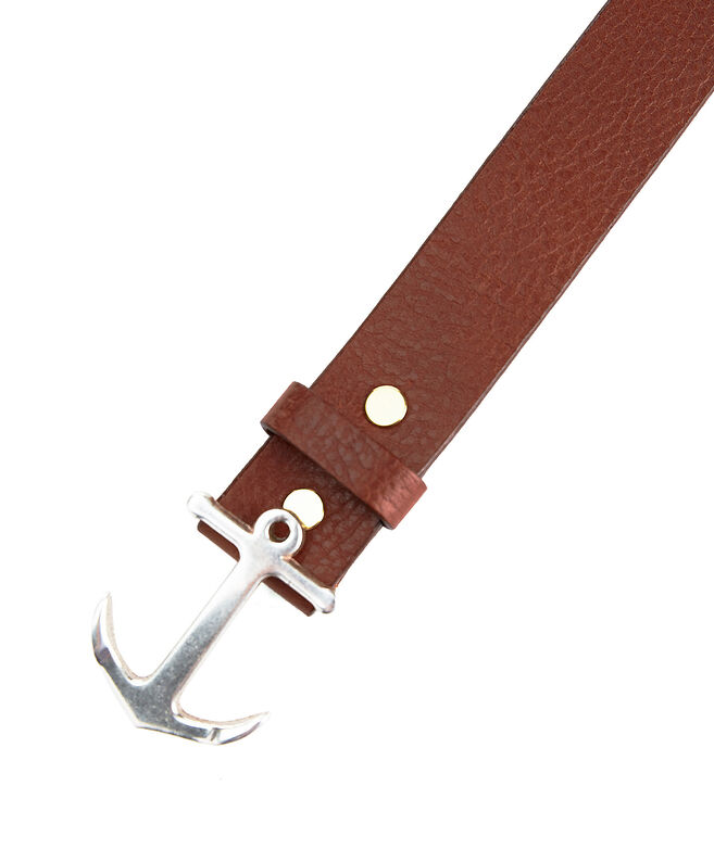 Leather Belts: Anchor Belt for Men - Vineyard Vines
