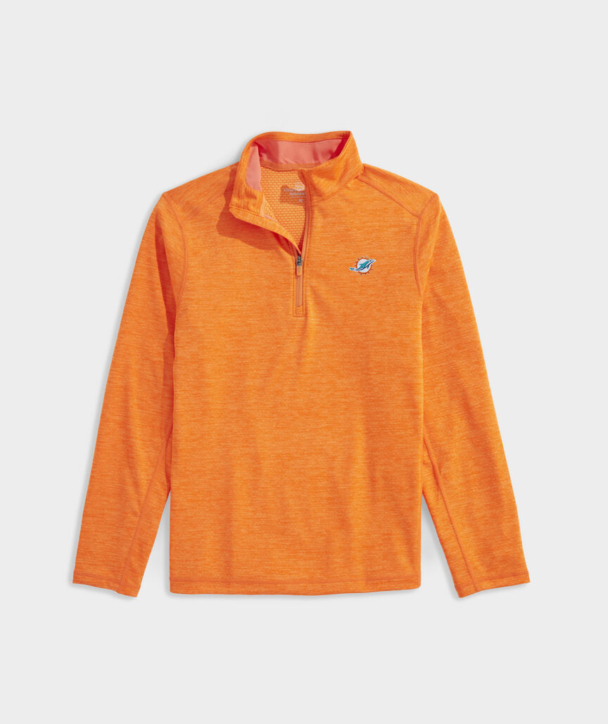 Shop Miami Dolphins Sankaty Quarter-Zip at vineyard vines