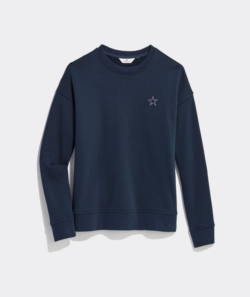 Shop Womens Crewneck -Dallas Cowboys at vineyard vines