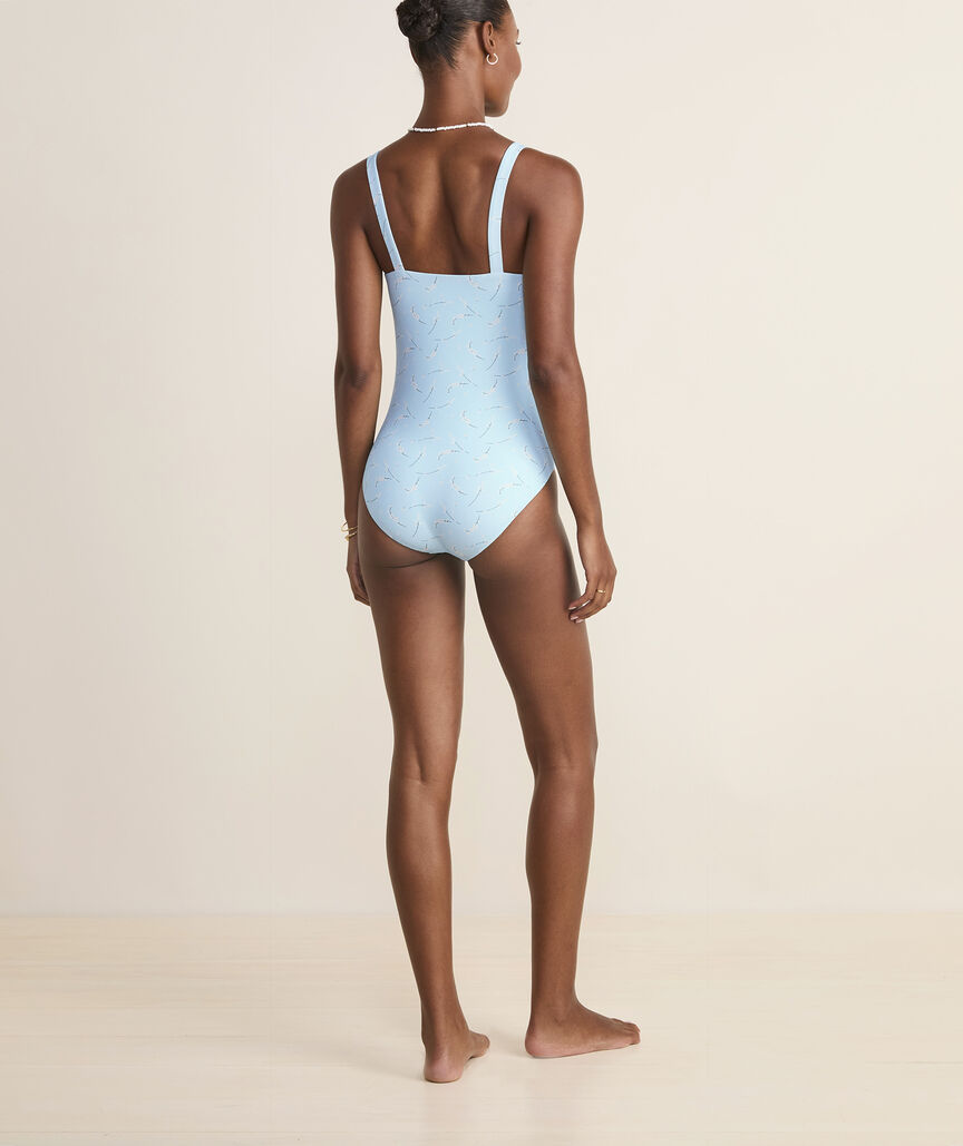 Square Neck One-Piece