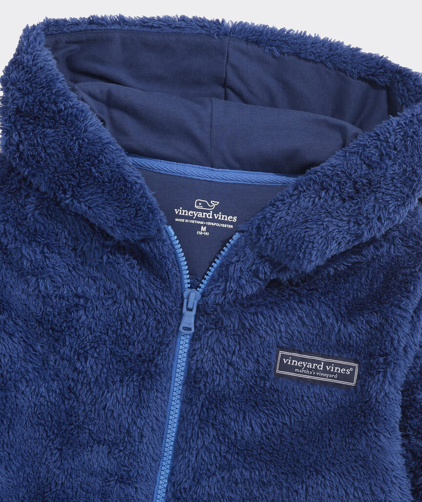 Boys' Teddy Fleece Full-Zip Hoodie