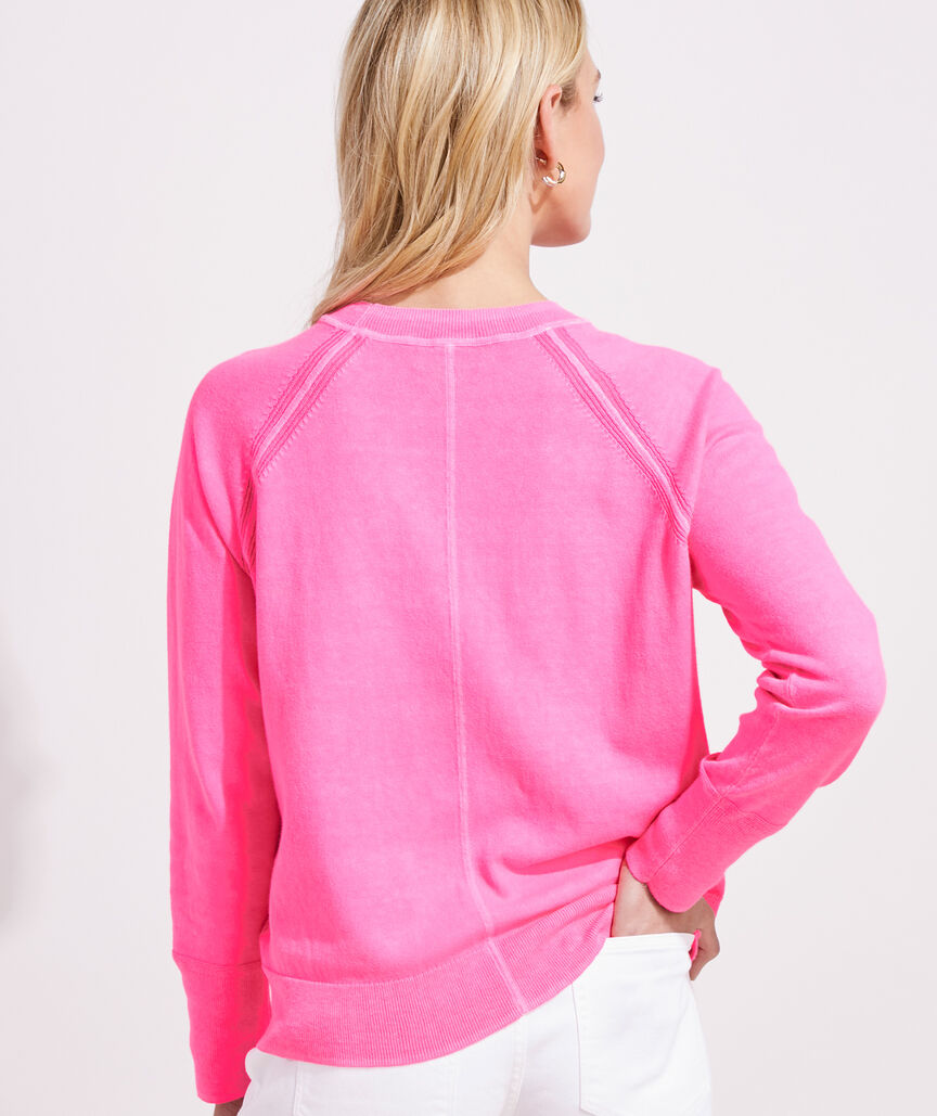 Shop Womens Cashmere Crewneck - Denver Broncos at vineyard vines