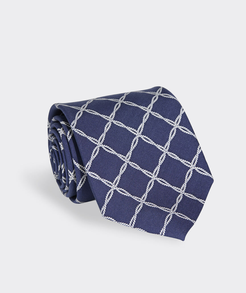 Nautical Rope Silk Tie