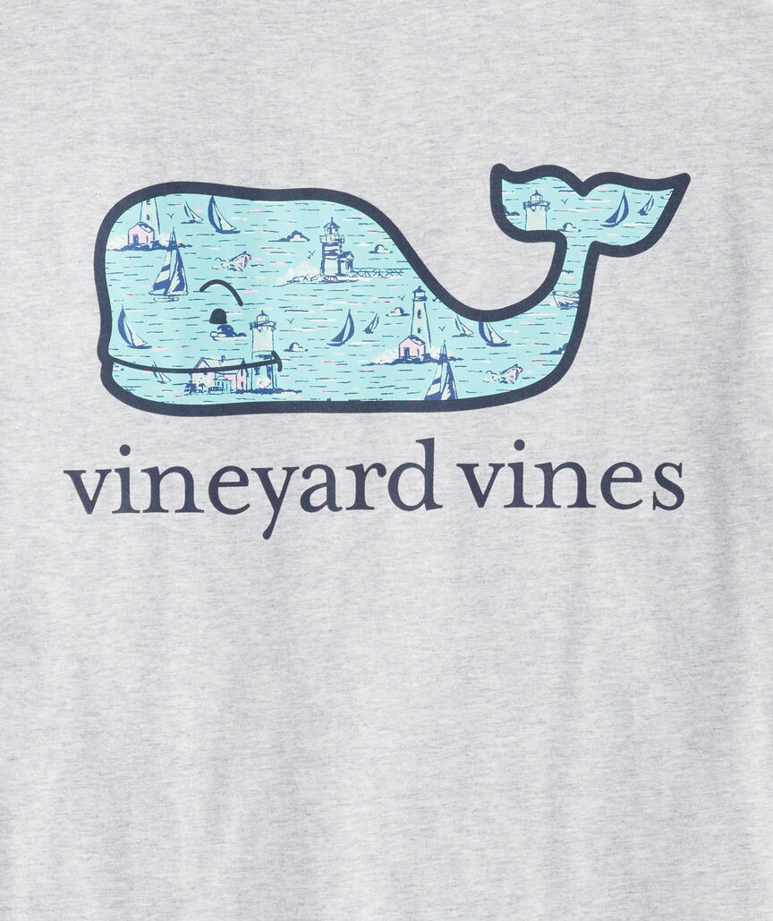 Shop Coral Whale Fill Short-Sleeve Pocket Tee at vineyard vines