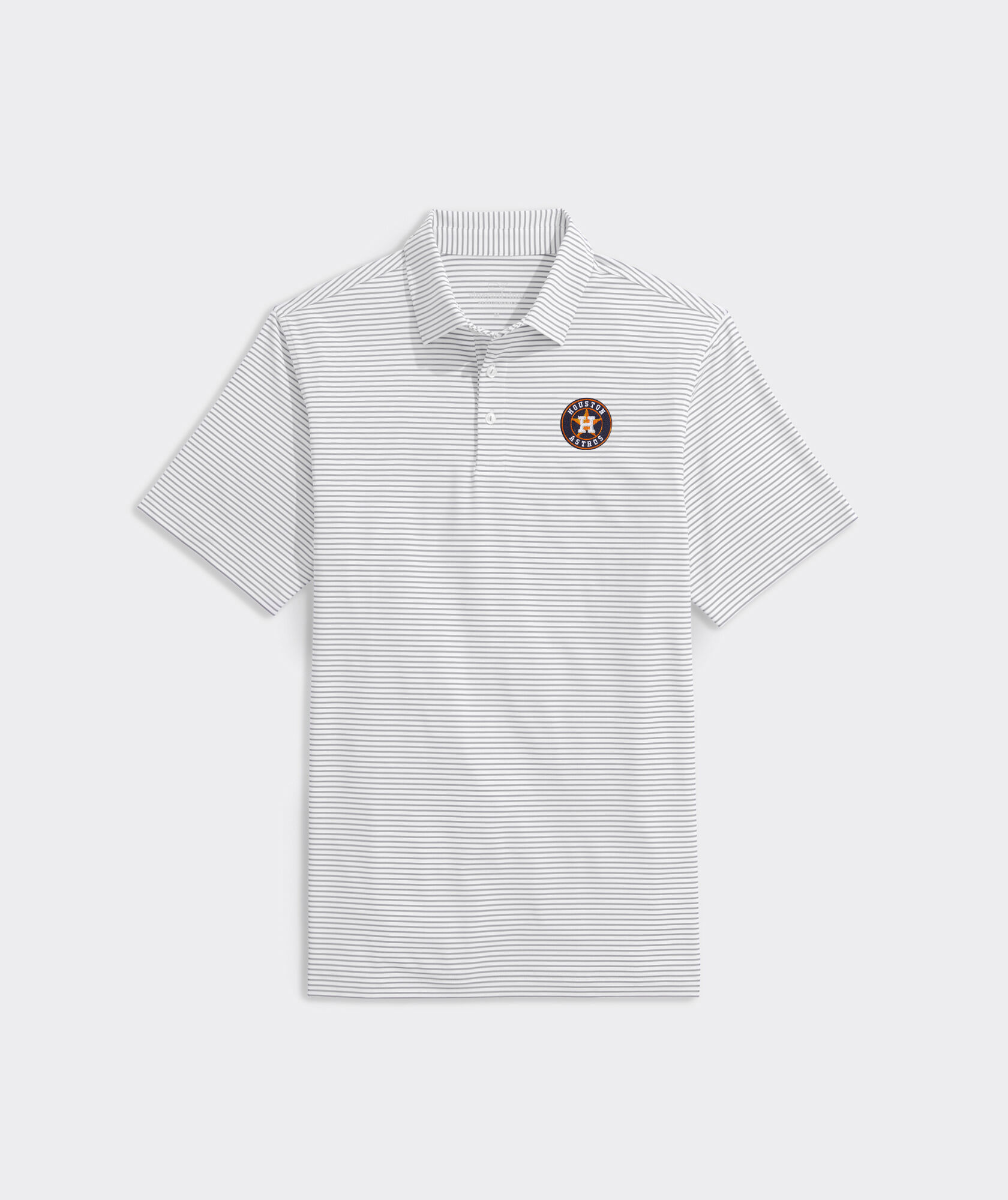 Houston Astros Vineyard Vines Bar Flag Pocket T-Shirt - White