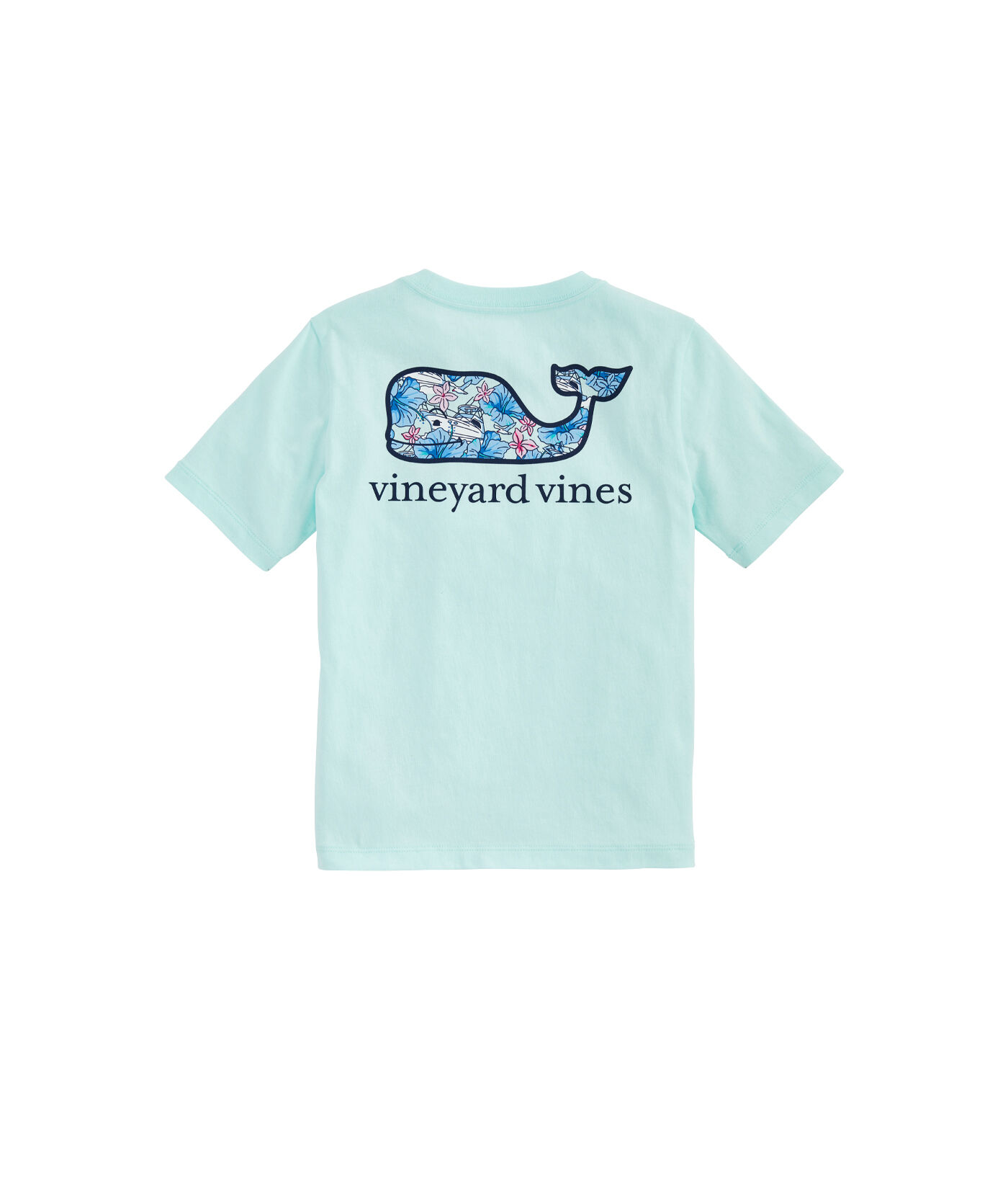Shop Boys Tropical Boats Whale Fill Short-Sleeve Pocket T-Shirt at vineyard  vines
