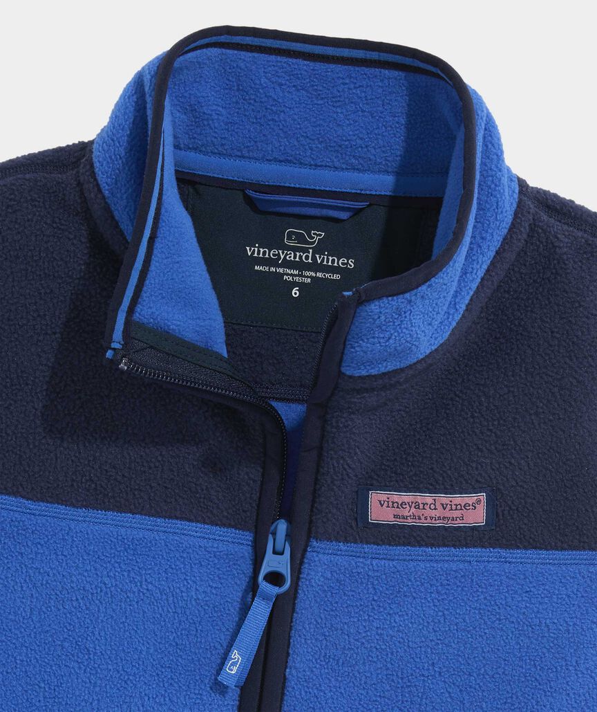 Boys' Harbor Fleece Full-Zip Vest