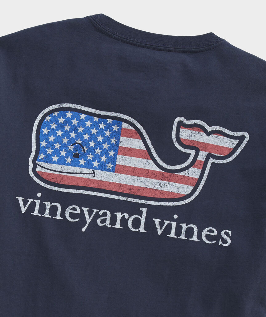 Shop Whale Dot Flag Short-Sleeve Pocket Tee at vineyard vines