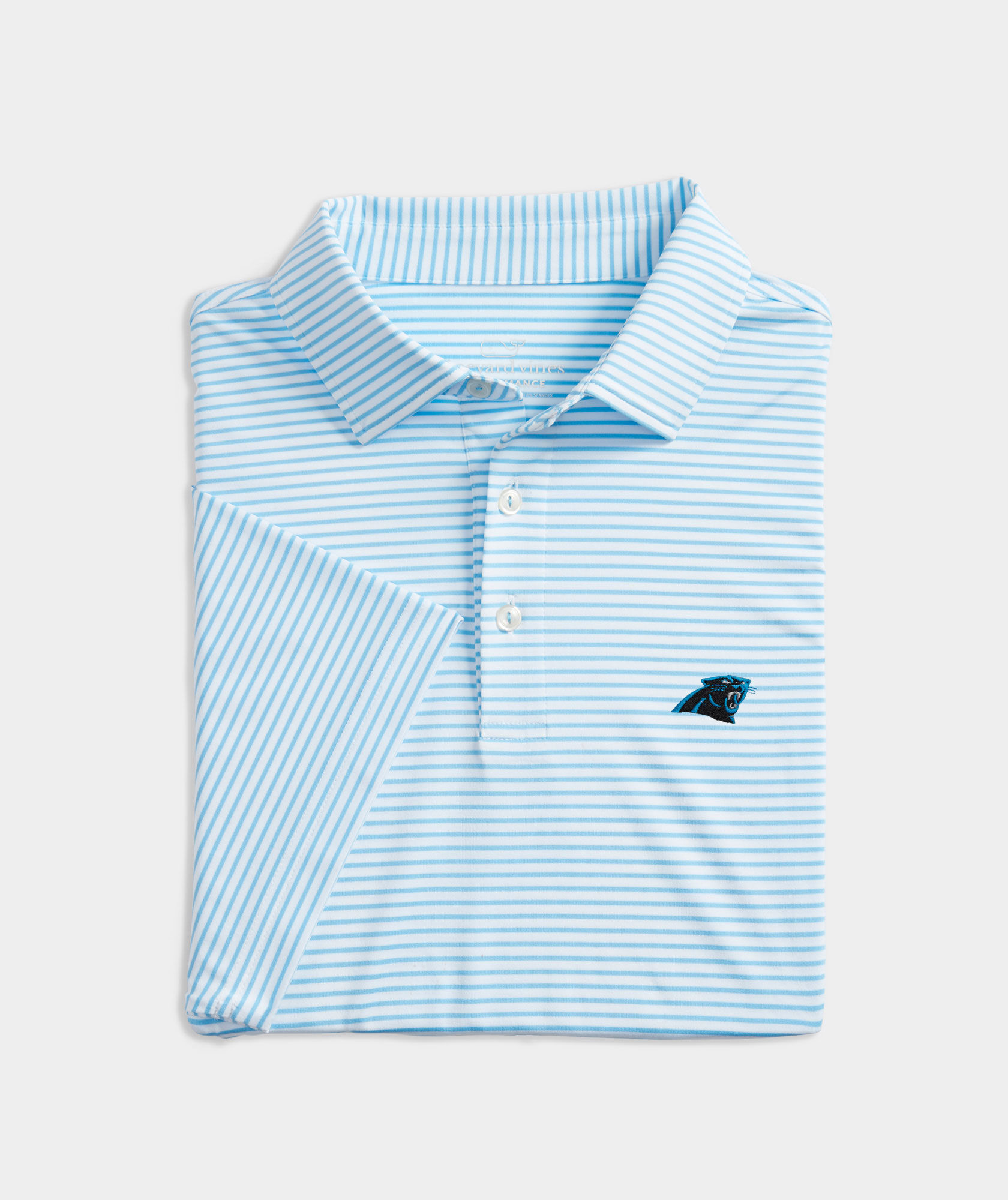 Buy Carolina Panthers Vineyard Vines Block Stripe Long Sleeve T-Shirt -  Heathered Gray F4159972 Online