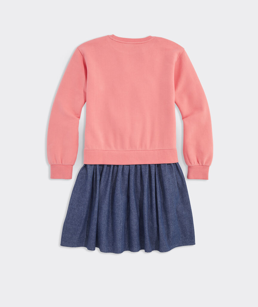 Girls' Sweatshirt Dress