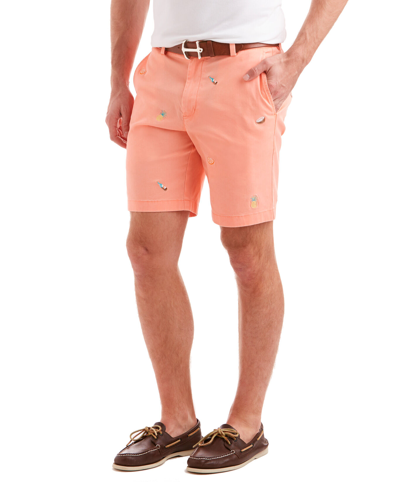 Shop 9 Inch Tropical Drink Embroidered Breaker Shorts at vineyard vines