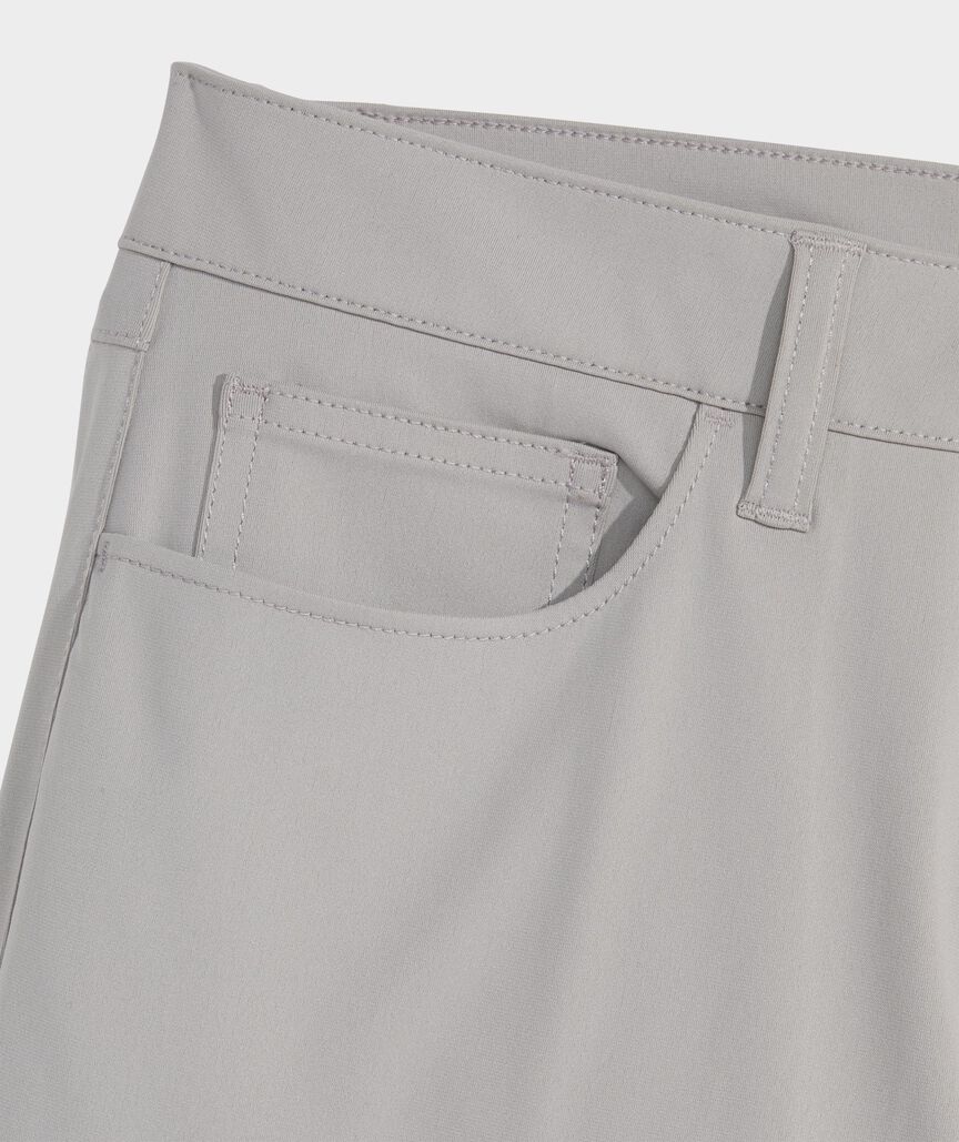 On-The-Go Warp Knit 5-Pocket Pants