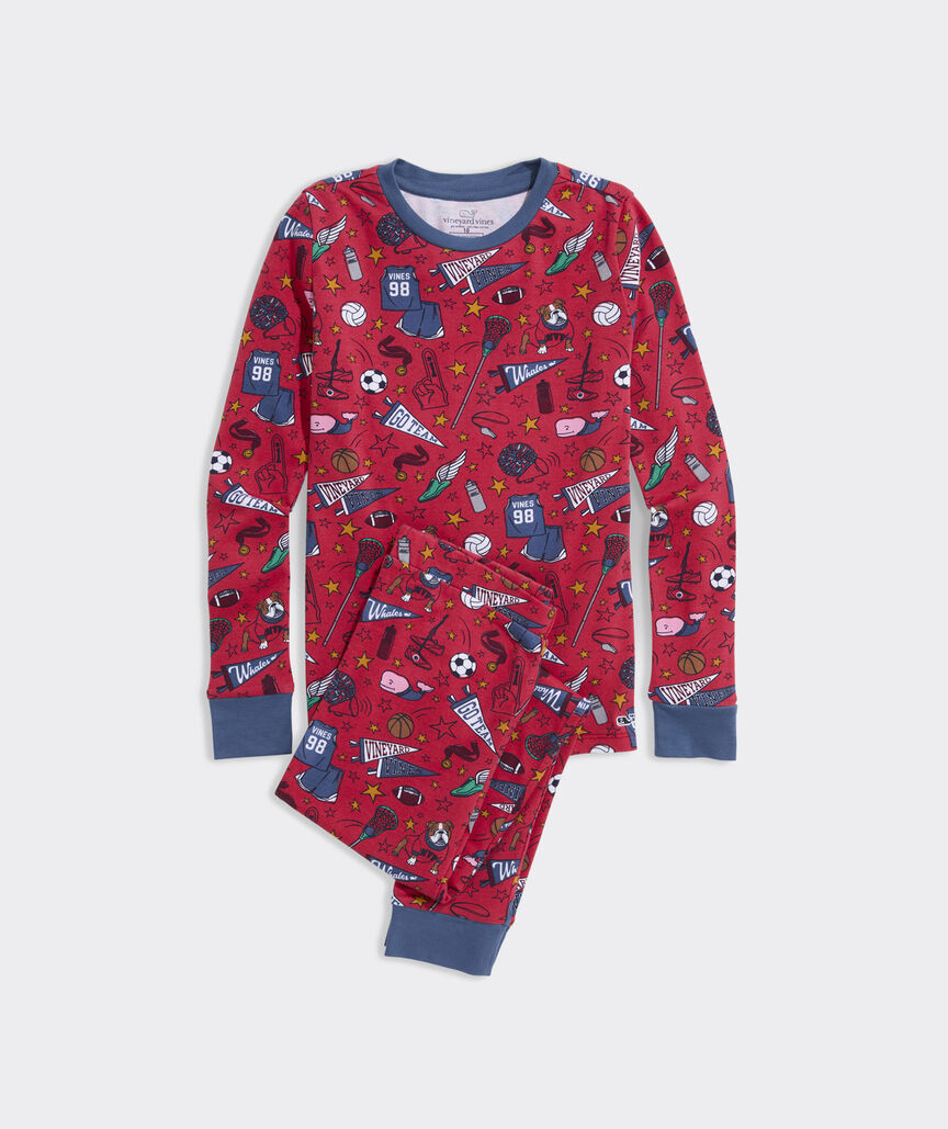 Boys' Pima Cotton Pajama Set