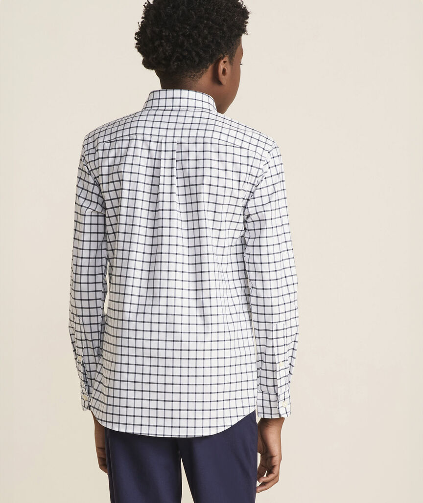 Boys' On-The-Go brrrº Tattersall Shirt