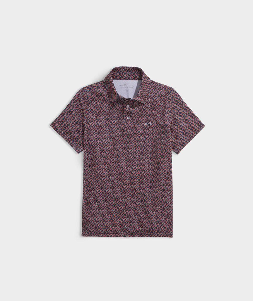 Boys' Printed Sankaty Polo