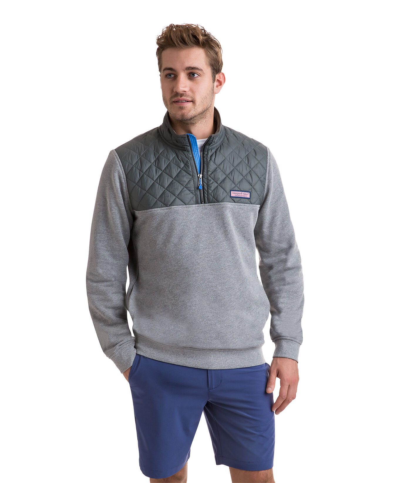 Vineyard vines clearance quilted pullover