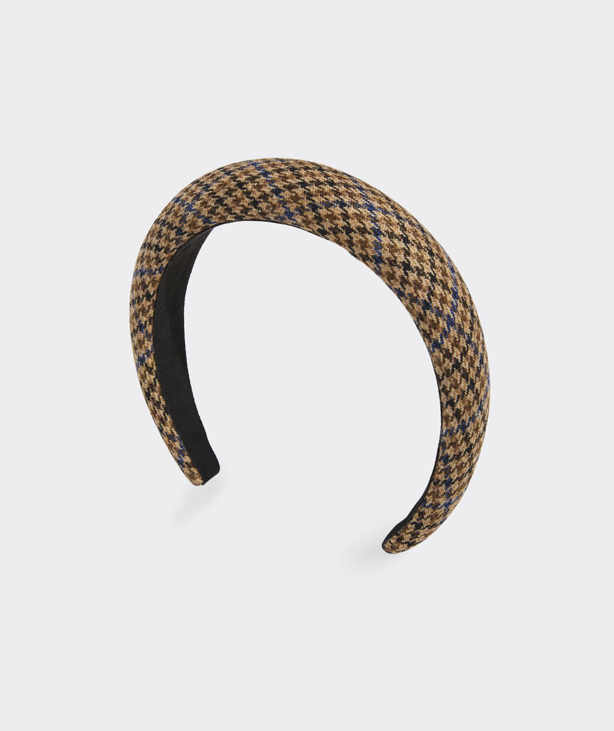 Tweed Puff Headband