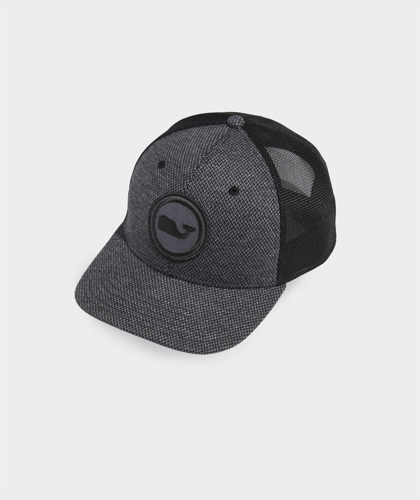 On-The-Go Herringbone Patch Trucker Hat