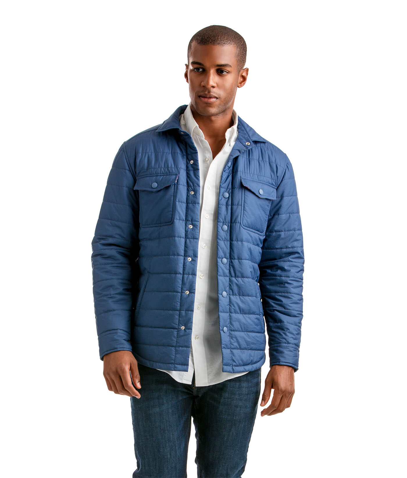 Shop Nylon Shirt Jacket at vineyard vines