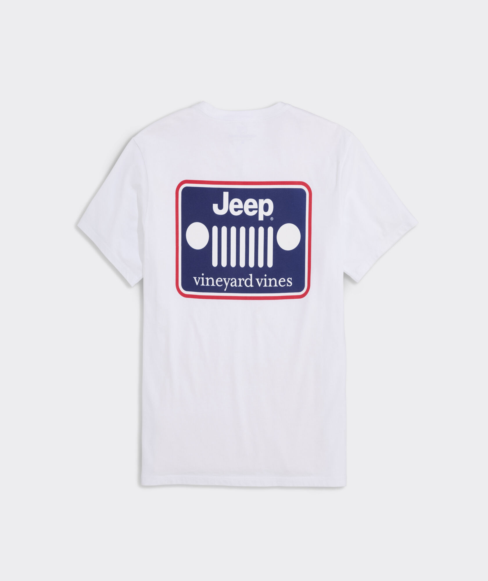 Jeep Collection Front Grill Short-Sleeve Pocket Tee