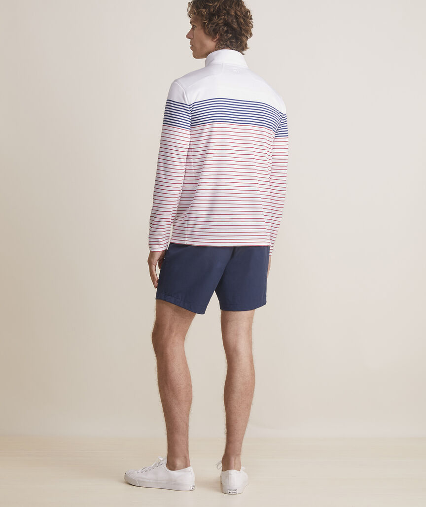 Striped Sankaty Quarter-Zip