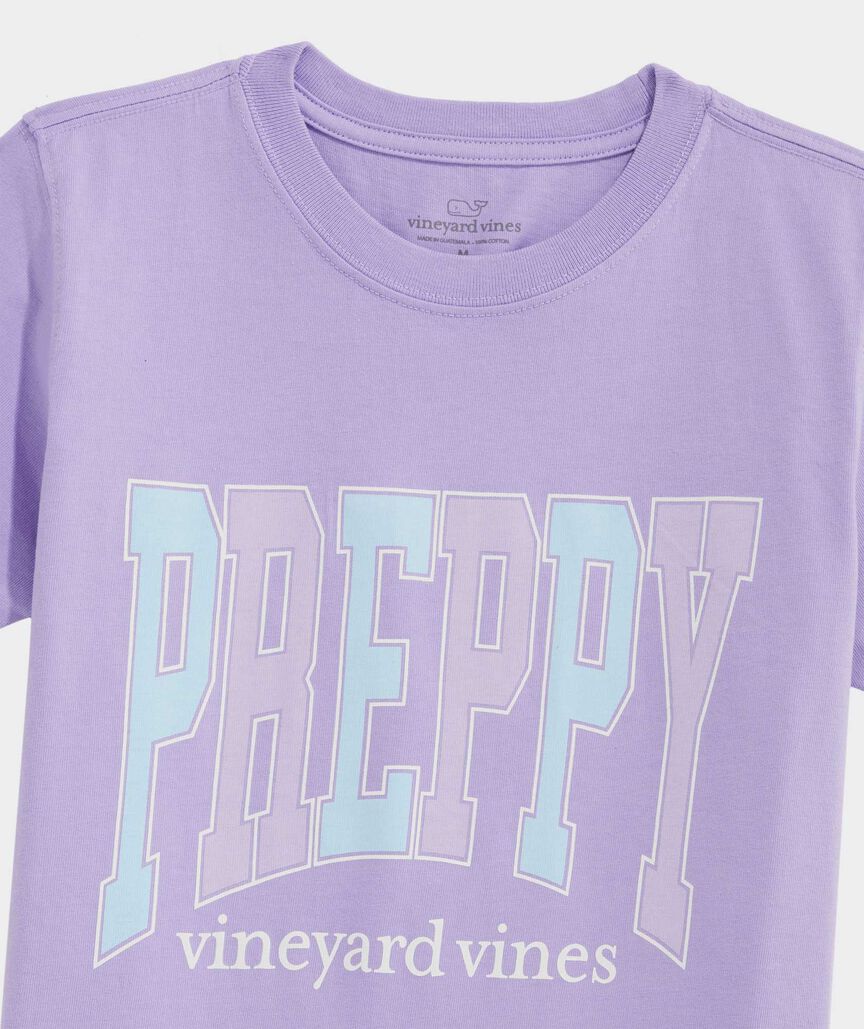 Girls' Preppy Short-Sleeve Tee