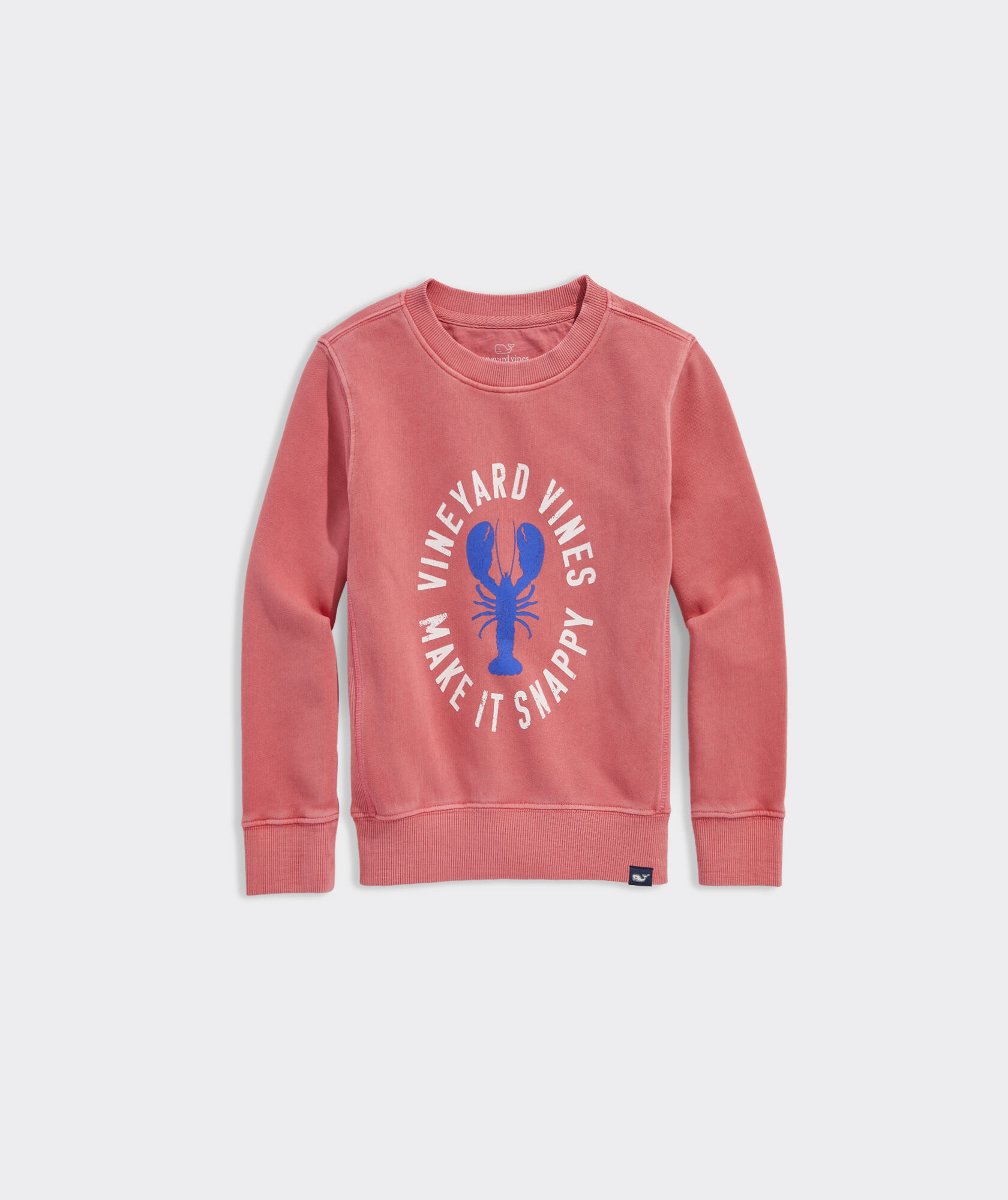 Boys' French Terry Graphic Crewneck
