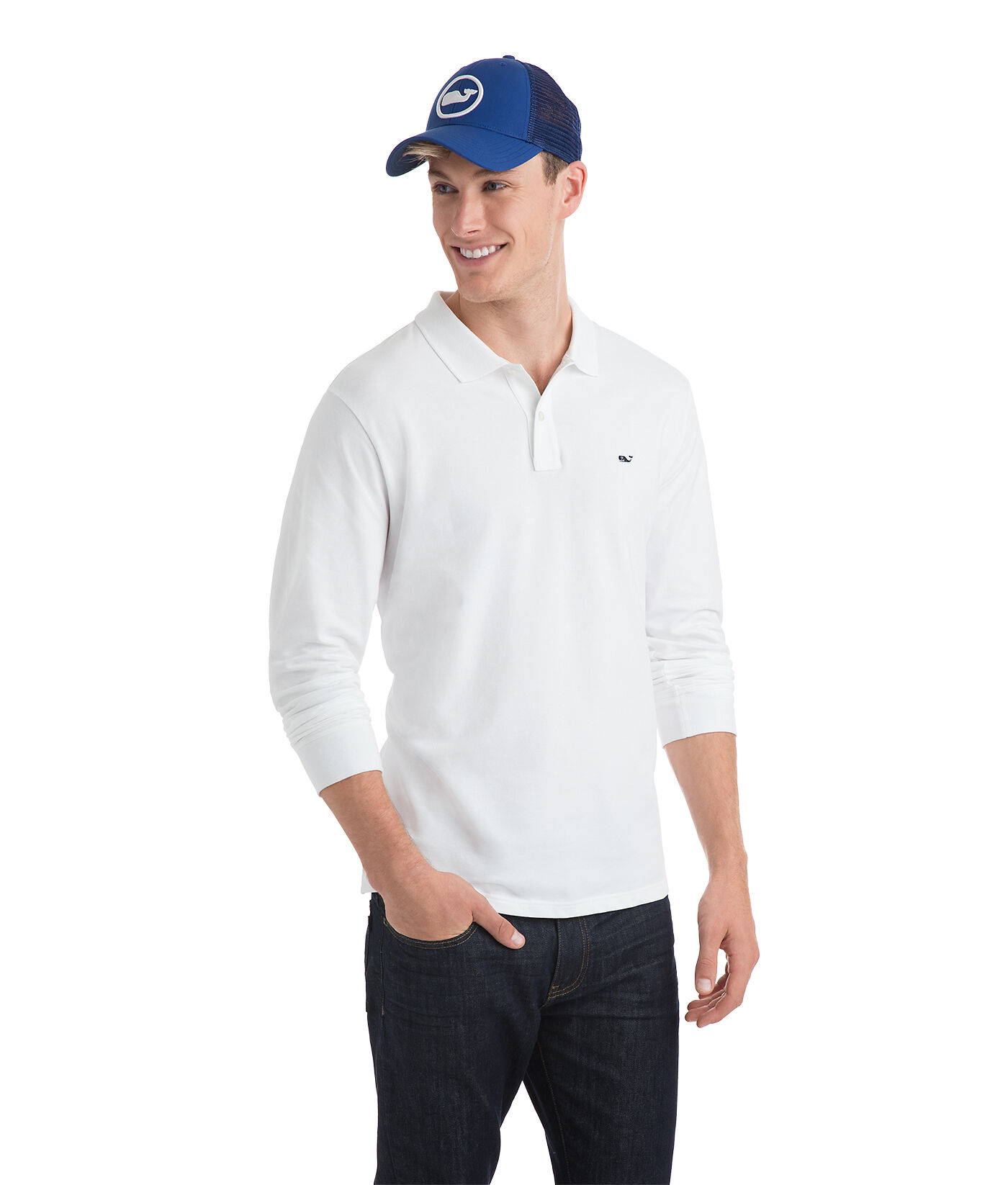 Vineyard vines 2025 long sleeve polo