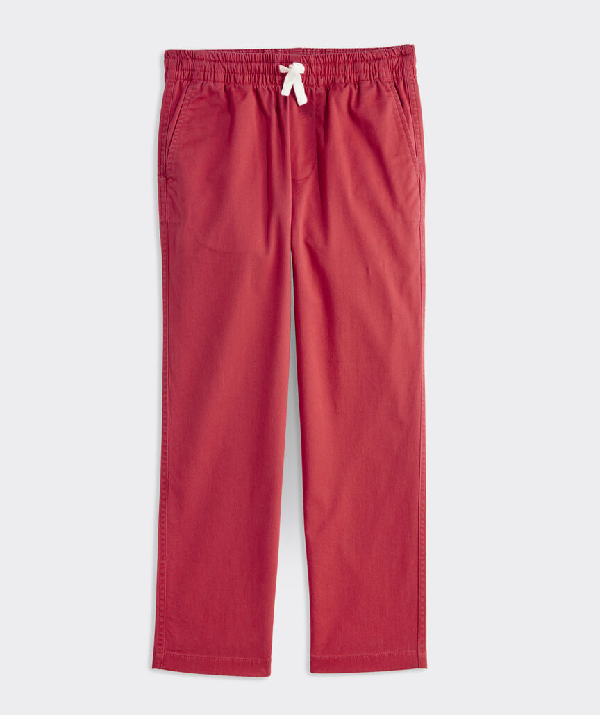 Boys' Pull-On Chino Pants