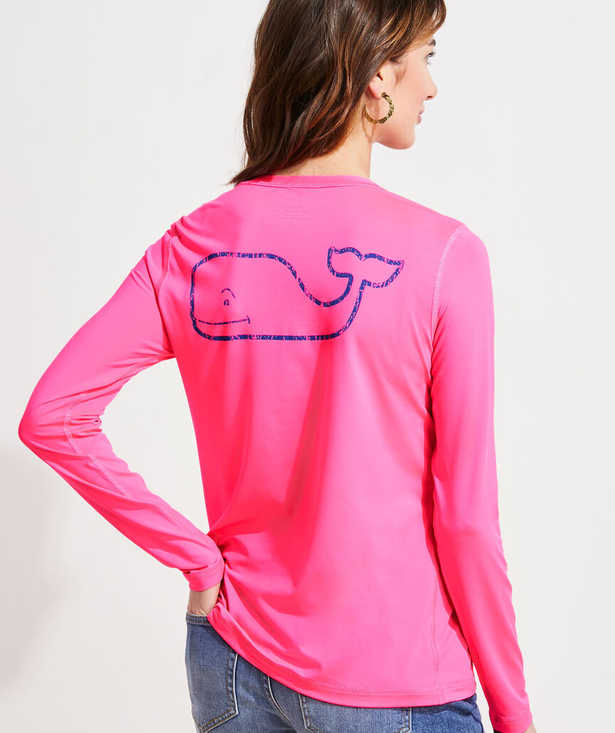 Shop Long-Sleeve Whale Swim Shirt at vineyard vines