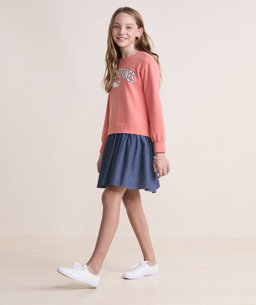 Girls' Sweatshirt Dress