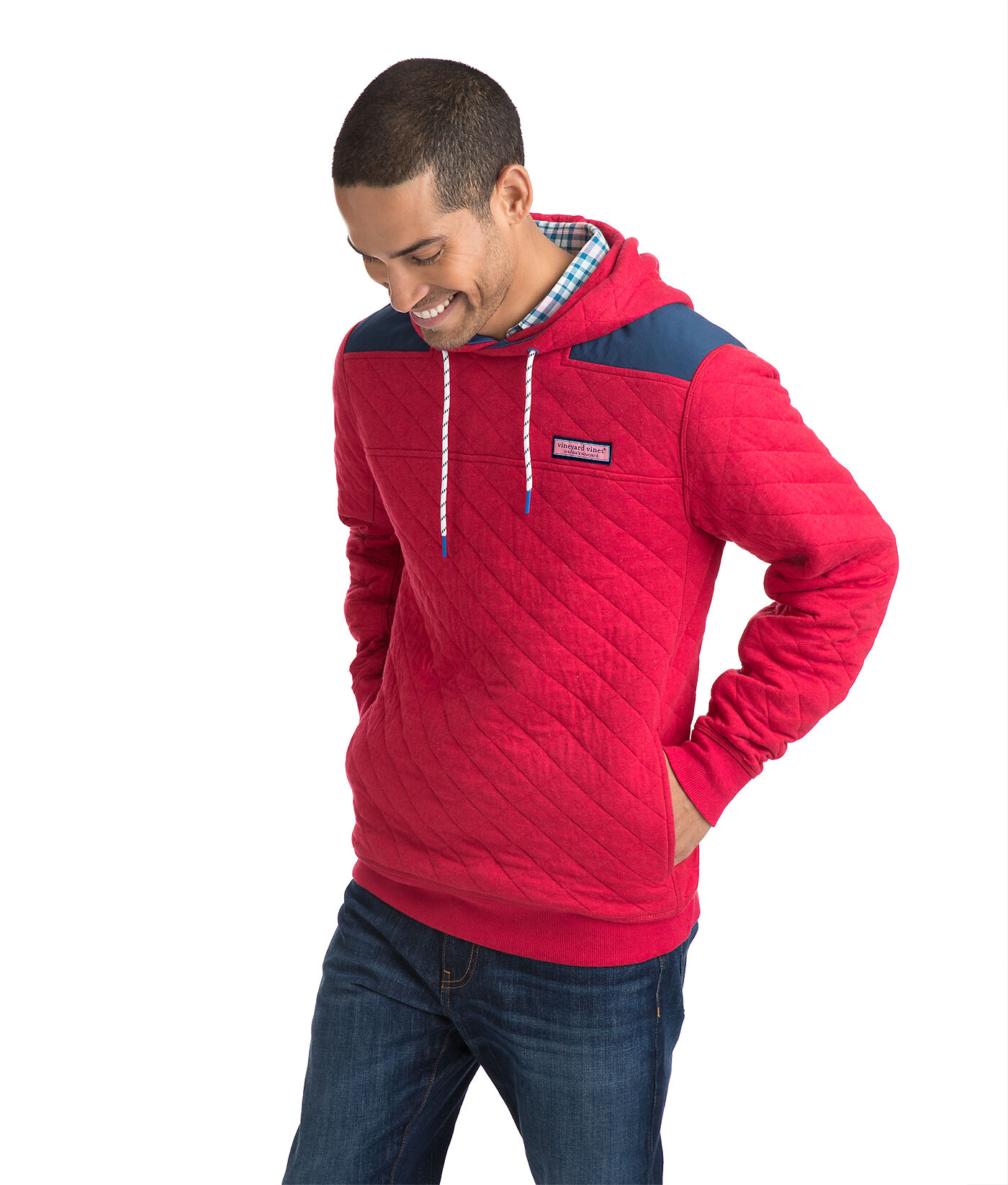 vineyard vines men's hooded sweatshirt