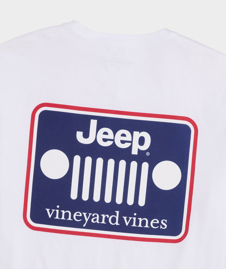 Jeep® Collection Front Grill Short-Sleeve Pocket Tee