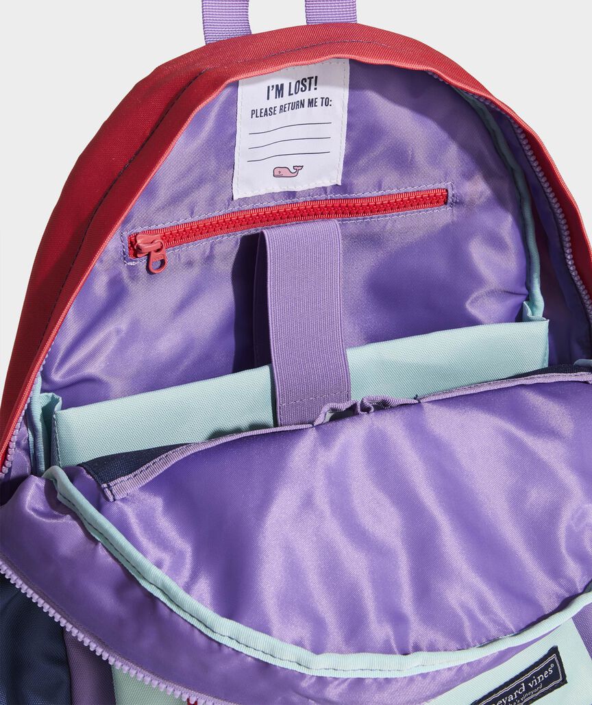 Kids' Colorblock Heritage Backpack