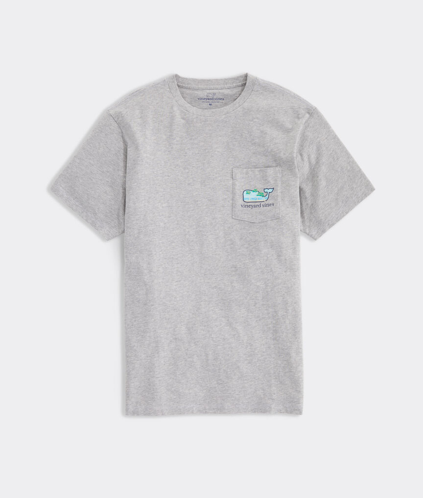 Vineyard Vines Men's Hammock Whale Short Sleeve Pocket Tee