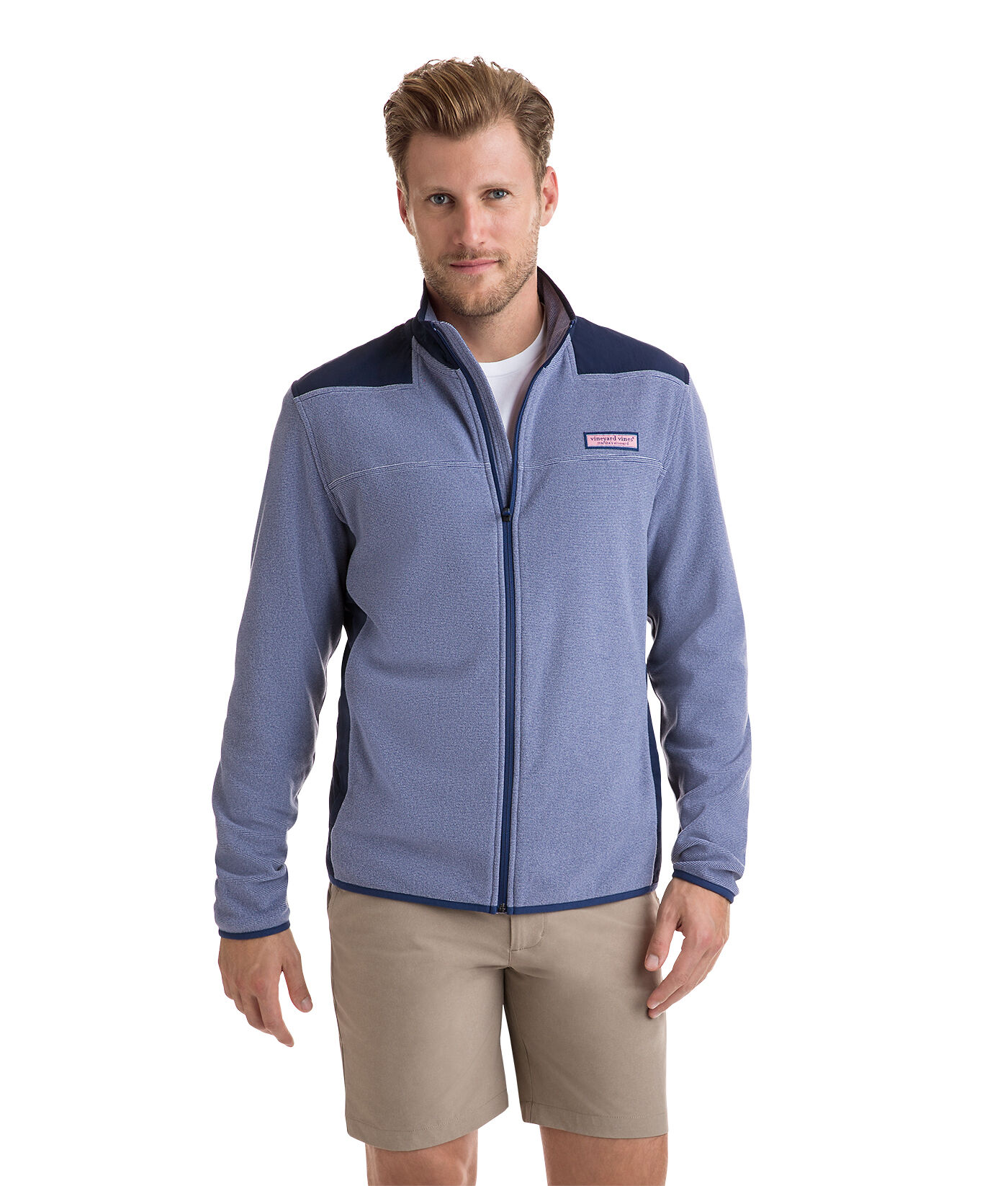 vineyard vines full zip fleece