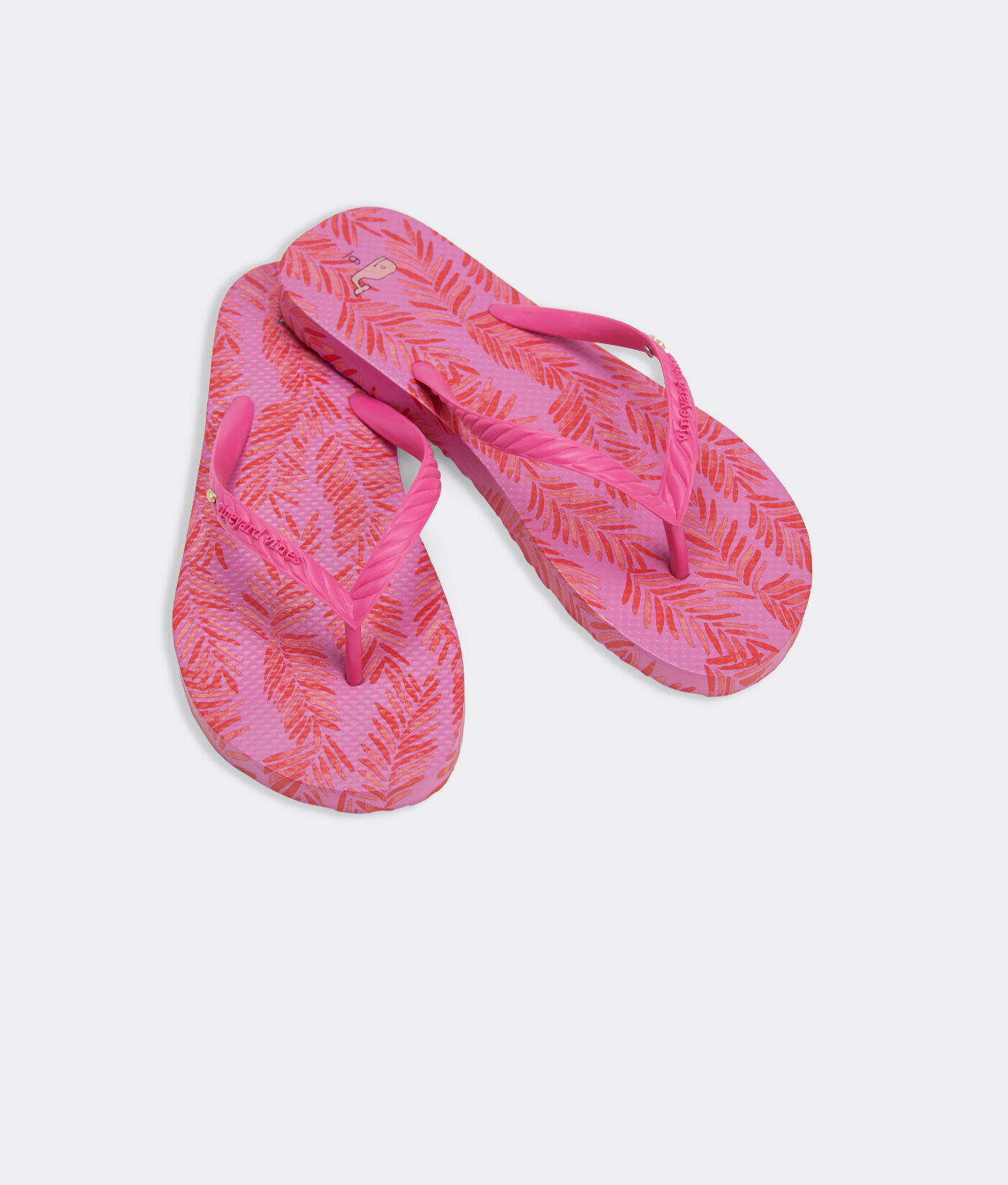 Painted Palm Flip Flops at vineyard vines