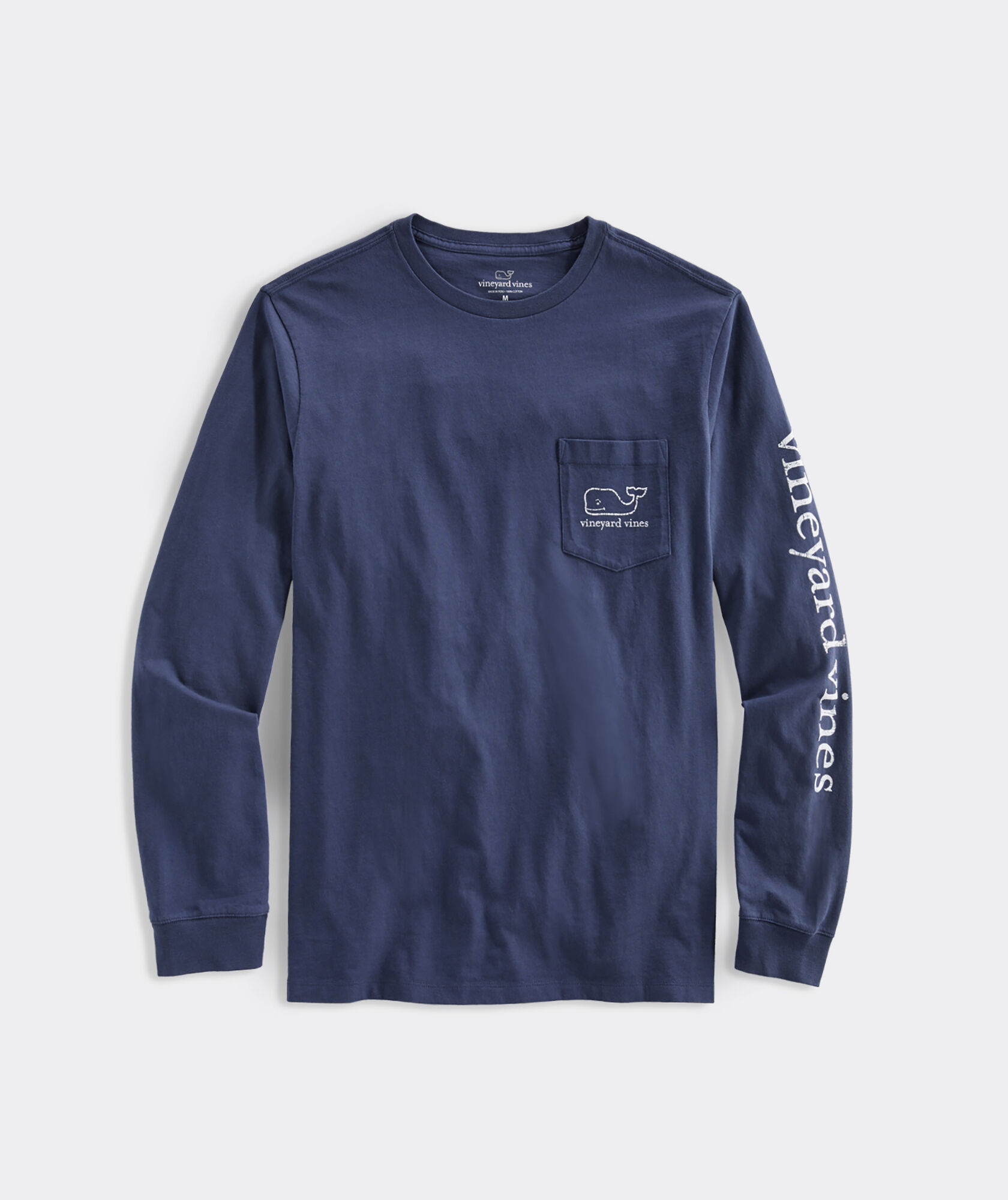 Shop Vintage Whale Long-Sleeve Pocket Tee at vineyard vines