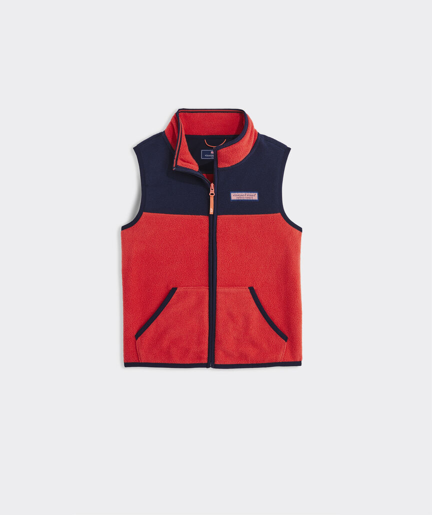 Boys' Harbor Fleece Full-Zip Vest