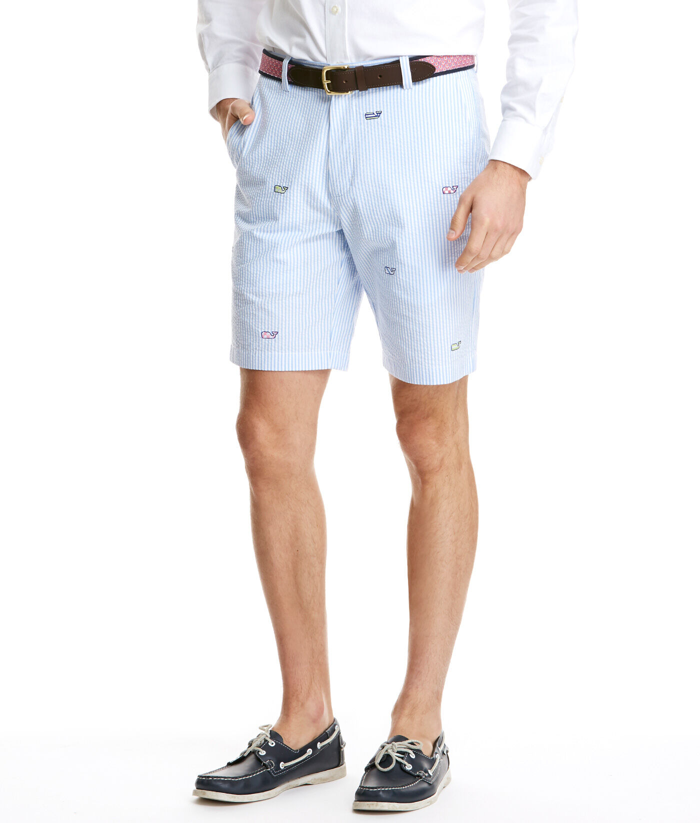 vineyard vines embroidered shorts