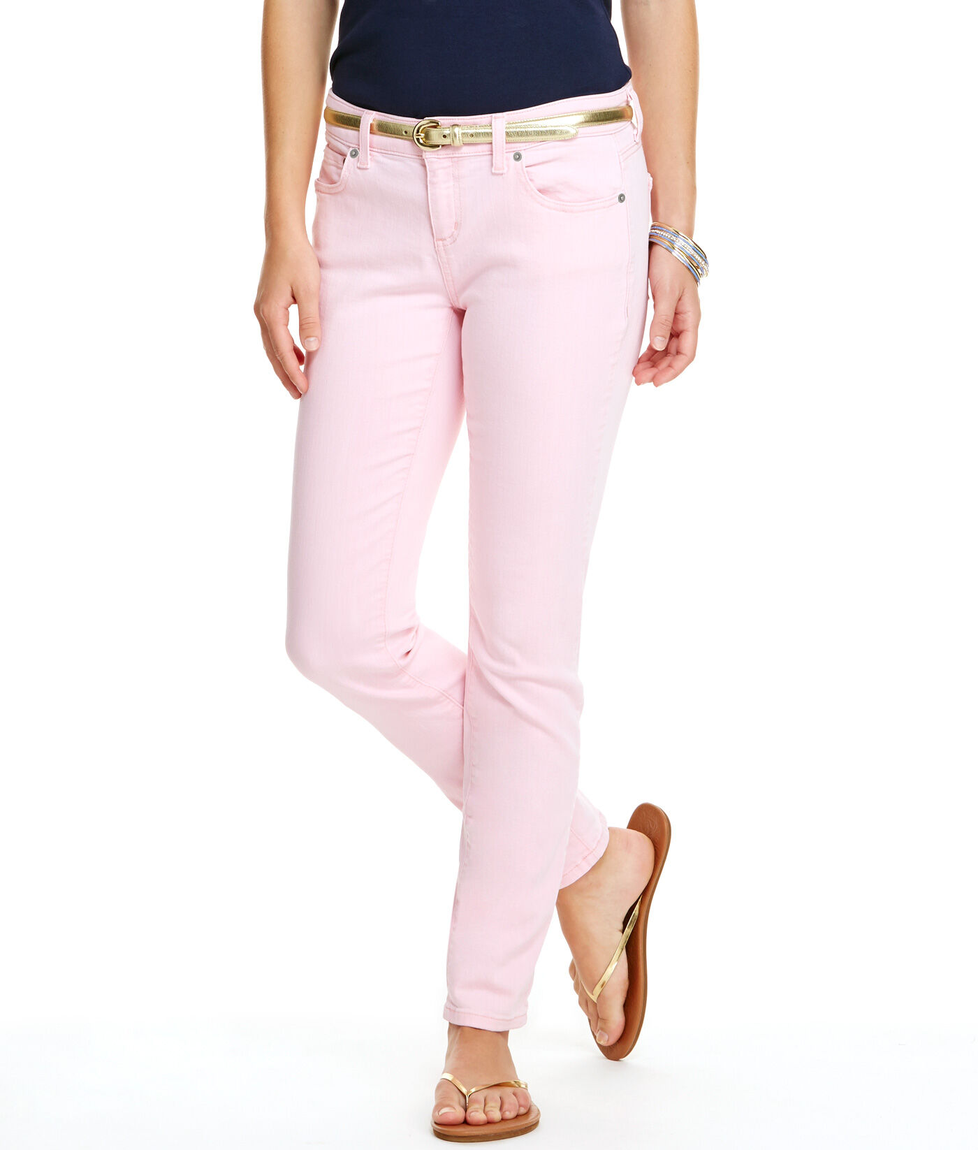 long colored skinny jeans