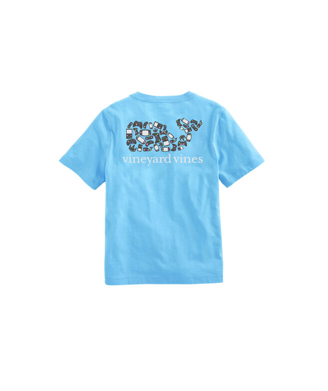 OUTLET Kids' Video Game Whale Short-Sleeve Pocket Tee