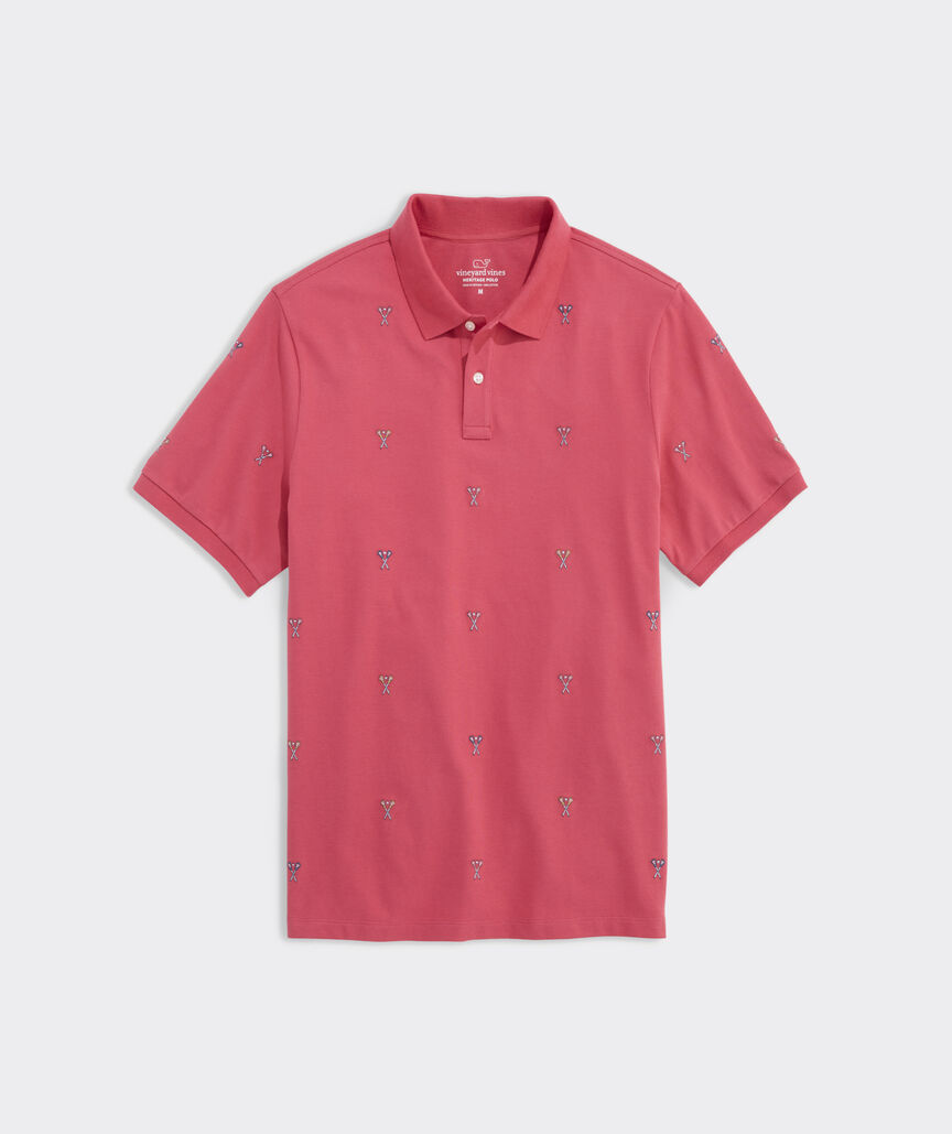 Embroidered Heritage Pique Polo