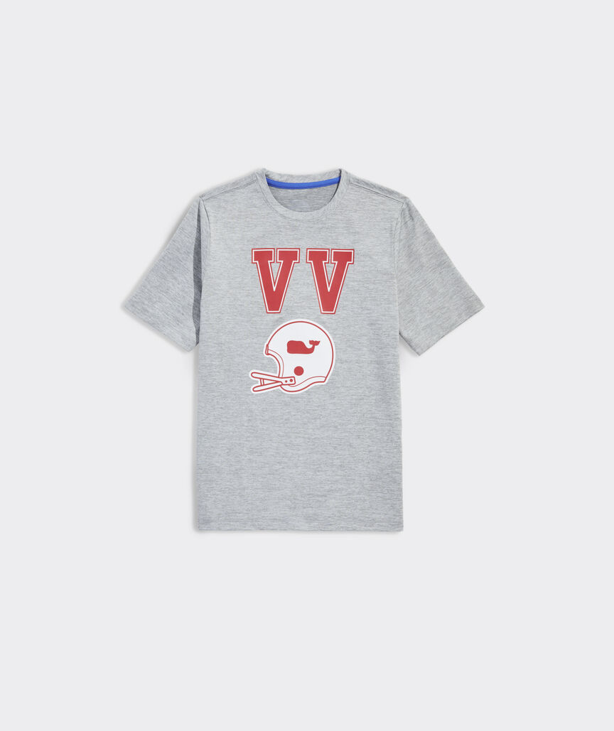 Boys' VV Helmet Short-Sleeve Harbor Performance Tee