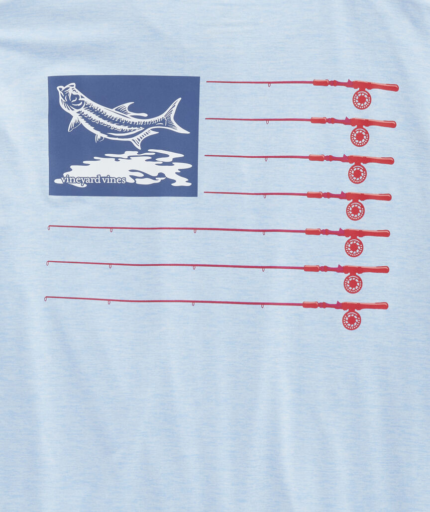 Vineyard Vines Performance Long Sleeve Fishing Shirt Mens XL