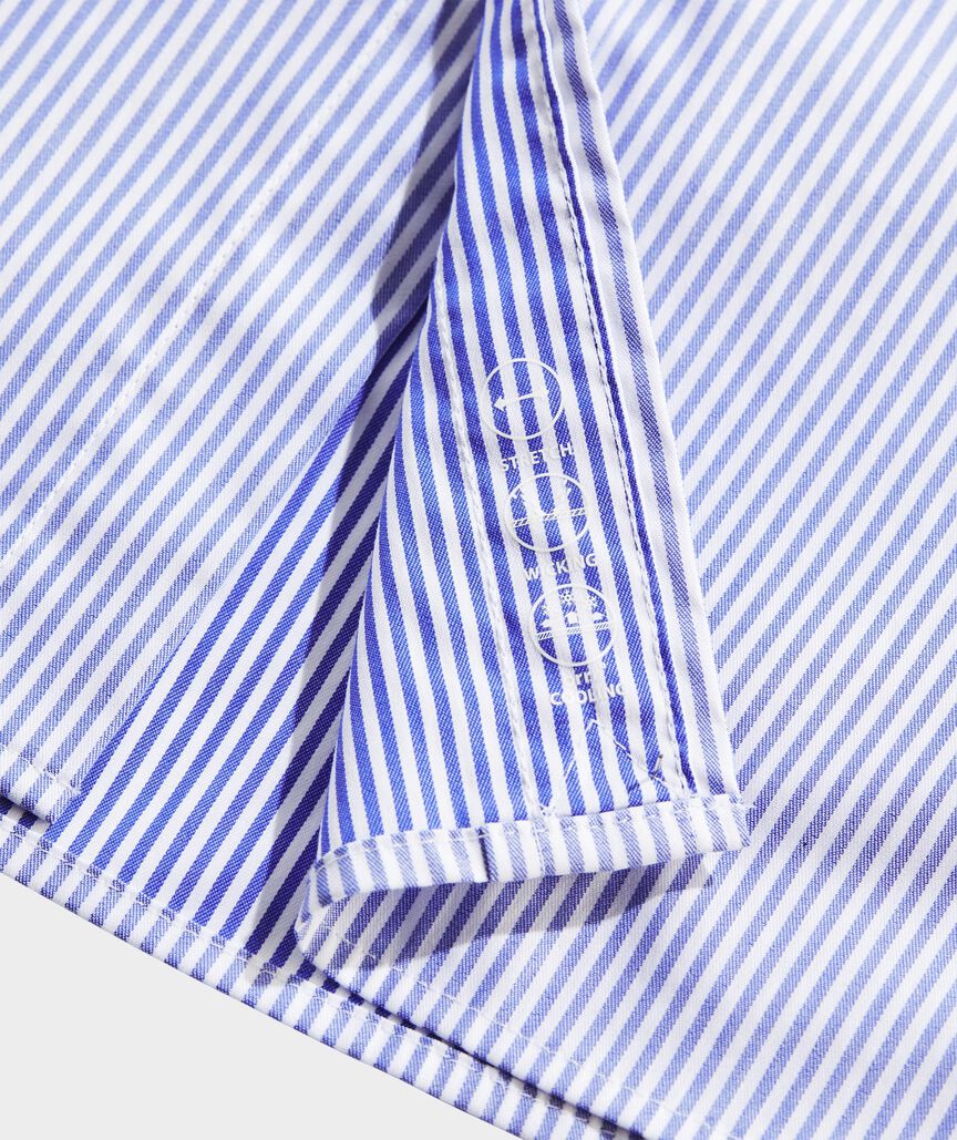 On-The-Go brrrº Short-Sleeve Stripe Shirt
